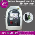 500W Tattoo Remover Machine Strong Power Q Switched Nd Yag Tattoo Laser
